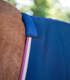 Airflow Cooler Rug -Premier Equine Airflow Cooler Rug Navy 4