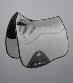 Close Contact Airtechnology Anti-Slip Dressage Square -Premier Equine Airtechnology Anti Slip Dressage Square Grey 1