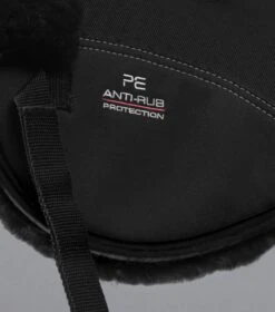 Airtechnology Shockproof Wool Saddle Pad - Half Pad 26 Airtechnology Shockproof Wool Saddle Pad - Half Pad -Premier Equine Airtechnology Shockproof Wool Half Pad Black Black 5