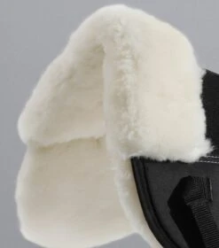 Airtechnology Shockproof Wool Saddle Pad - Half Pad 30 Airtechnology Shockproof Wool Saddle Pad - Half Pad -Premier Equine Airtechnology Shockproof Wool Half Pad Black Natural 3