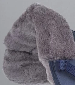 Airtechnology Shockproof Wool Saddle Pad - Half Pad 36 Airtechnology Shockproof Wool Saddle Pad - Half Pad -Premier Equine Airtechnology Shockproof Wool Half Pad Navy Grey 3