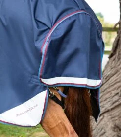 Akoni 0g Turnout Rug With Classic Neck Cover -Premier Equine Akoni Stratus 0g Navy 6 0bf7f655 5e7b 488b bccf 97ba59575e13