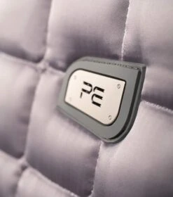 Alberta CC Satin Dressage Square -Premier Equine Alberta Dressage Saddle Pad Grey4