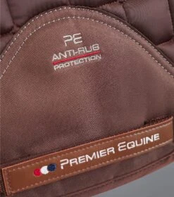 Alberta CC Satin GP/Jump Square 40 Alberta CC Satin GP/Jump Square -Premier Equine Alberta GP Jump Saddle Pad Brown 5