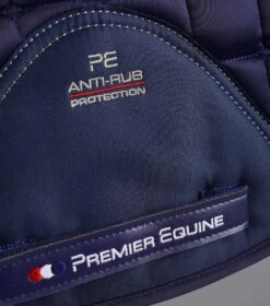 Alberta CC Satin GP/Jump Square 25 Alberta CC Satin GP/Jump Square -Premier Equine Alberta GP Jump Saddle Pad Navy5 82760df0 a5e4 40c2 ba3f 8ad23f5cb99c