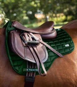 Alberta CC Satin GP/Jump Square 31 Alberta CC Satin GP/Jump Square -Premier Equine Alberta GP Jump Saddle Pad Olive 6