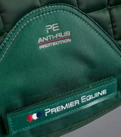Alberta CC Satin GP/Jump Square 30 Alberta CC Satin GP/Jump Square -Premier Equine Alberta GP Jump Saddle Pad Olive 7