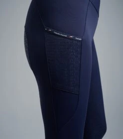 Aporia Ladies Riding Tights 16 Aporia Ladies Riding Tights -Premier Equine Aporia Riding Tights Navy 3