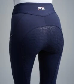 Aporia Ladies Riding Tights 17 Aporia Ladies Riding Tights -Premier Equine Aporia Riding Tights Navy 4