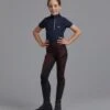 Astrid Girls Full Seat Gel Pull On Riding Tights 2 Astrid Girls Full Seat Gel Pull On Riding Tights -Premier Equine Astrid Kids Full Seat Gel Pull On Riding Tights Wine1