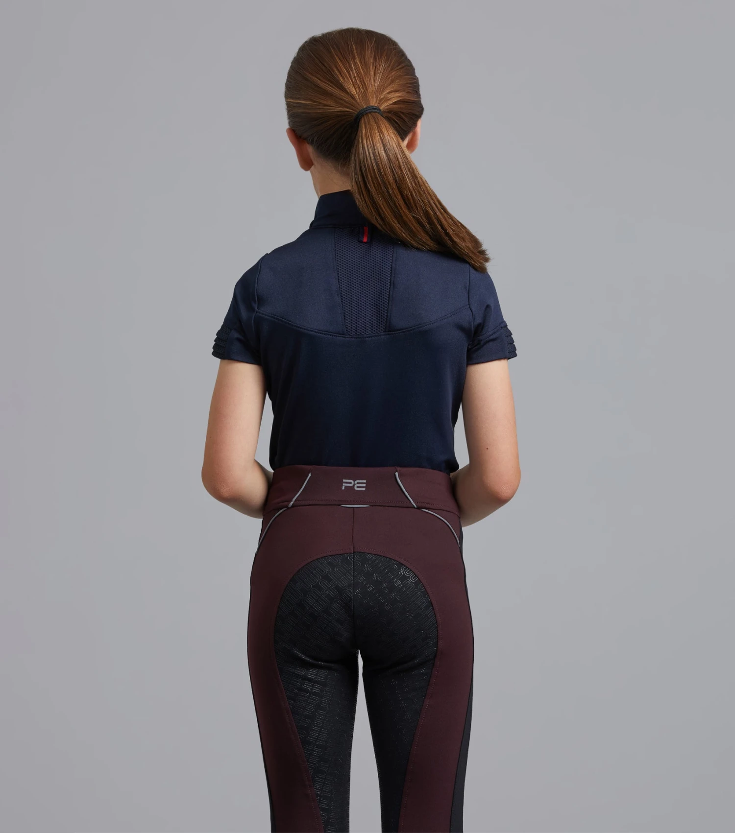 Astrid Girls Full Seat Gel Pull On Riding Tights 5 Astrid Girls Full Seat Gel Pull On Riding Tights - Image 3