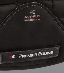 Atlantis CC Satin Wool Dressage Square -Premier Equine Atlantis Dressage Saddle Pad Black5