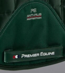 Atlantis CC Satin Wool Dressage Square -Premier Equine Atlantis Dressage Saddle Pad Green5