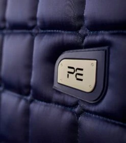 Atlantis CC Satin Wool Dressage Square -Premier Equine Atlantis Dressage Saddle Pad Navy2