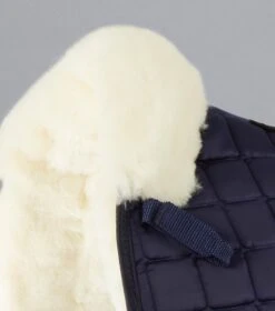 Atlantis CC Satin Wool Dressage Square -Premier Equine Atlantis Dressage Saddle Pad Navy3