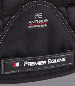 Atlantis CC Satin Wool GP/Jump Square -Premier Equine Atlantis GP Jump Saddle Pad Black5