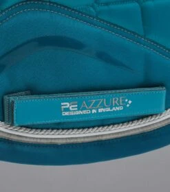 Azzure Anti-Slip Satin Dressage Square -Premier Equine Azzure Anti Slip Satin Dressage Square Turquoise 5