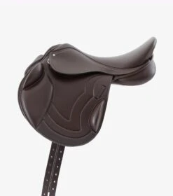 Bordeaux Synthetic Monoflap Cross Country Saddle -Premier Equine Bordeaux Synthetic Monoflap Cross Country Saddle Brown 2