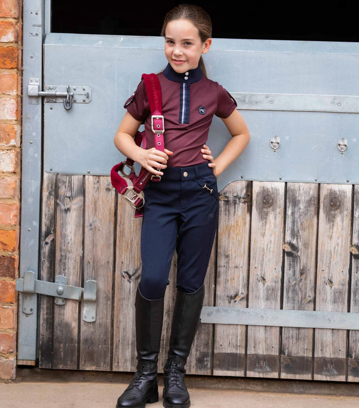 Brava Girls Full Seat Gel Riding Breeches 4 Brava Girls Full Seat Gel Riding Breeches - Image 2