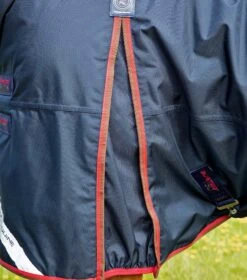 Buster 150g Turnout Rug With Classic Neck Cover 11 Buster 150g Turnout Rug With Classic Neck Cover -Premier Equine Buster 150 Navy 5