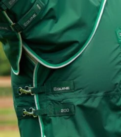 Buster 200g Turnout Rug With Snug-Fit Neck Cover -Premier Equine Buster 200 Turnout Rug Green 3 2f64650e da70 4537 a5a4 9b0f36ddb34d