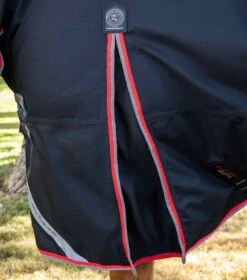 Buster Storm 400g Combo Turnout Rug With Snug-Fit Neck -Premier Equine Buster Storm 400 Turnout Rug Black 5