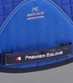 Close Contact European Cotton Saddle Pad - Dressage Square -Premier Equine CC European Cotton Dressage Royal Blue 5