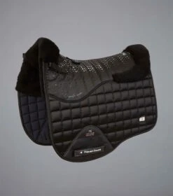 Capella Close Contact Merino Wool Dressage Square -Premier Equine Capella CC Merino Wool Dressage Square Black Black Wool 1 20920a40 1d1f 41cb a33d 972a185b4c96