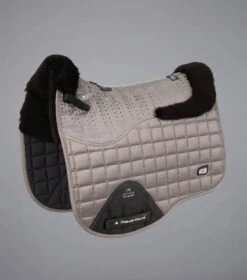 Capella Close Contact Merino Wool Dressage Square -Premier Equine Capella CC Merino Wool Dressage Square Grey Black Wool 1 26e3e116 3b1d 4ad2 b9ee 22d956656f92