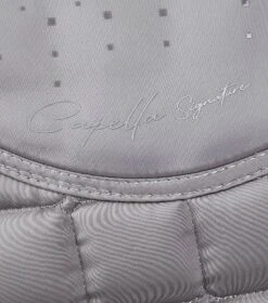 Capella Close Contact Merino Wool Dressage Square -Premier Equine Capella CC Merino Wool Dressage Square Grey Black Wool 6