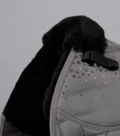 Capella Close Contact Merino Wool GP/Jump Square -Premier Equine Capella Wool GPJump Saddle Pad Anthracite 3