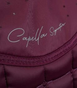 Capella Close Contact Merino Wool Dressage Square -Premier Equine Capella Wool GPJump Saddle Pad Burgundy 5