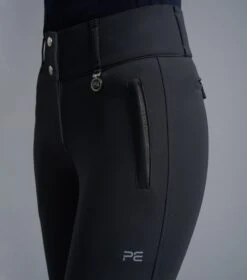 Carapello Ladies Full Seat Gel Riding Breeches 24 Carapello Ladies Full Seat Gel Riding Breeches -Premier Equine Carapello Ladies Full Seat Gel Riding Breeches Anthracite3