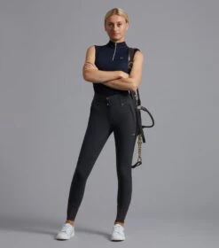 Carapello Ladies Full Seat Gel Riding Breeches 27 Carapello Ladies Full Seat Gel Riding Breeches -Premier Equine Carapello Ladies Full Seat Gel Riding Breeches Anthracite6