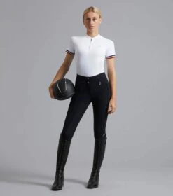 Carapello Ladies Full Seat Gel Riding Breeches 34 Carapello Ladies Full Seat Gel Riding Breeches -Premier Equine Carapello Ladies Full Seat Gel Riding Breeches Black1 32