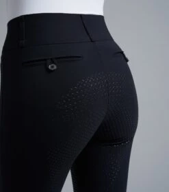 Carapello Ladies Full Seat Gel Riding Breeches 36 Carapello Ladies Full Seat Gel Riding Breeches -Premier Equine Carapello Ladies Full Seat Gel Riding Breeches Black3