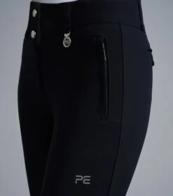 Carapello Ladies Full Seat Gel Riding Breeches 37 Carapello Ladies Full Seat Gel Riding Breeches -Premier Equine Carapello Ladies Full Seat Gel Riding Breeches Black4