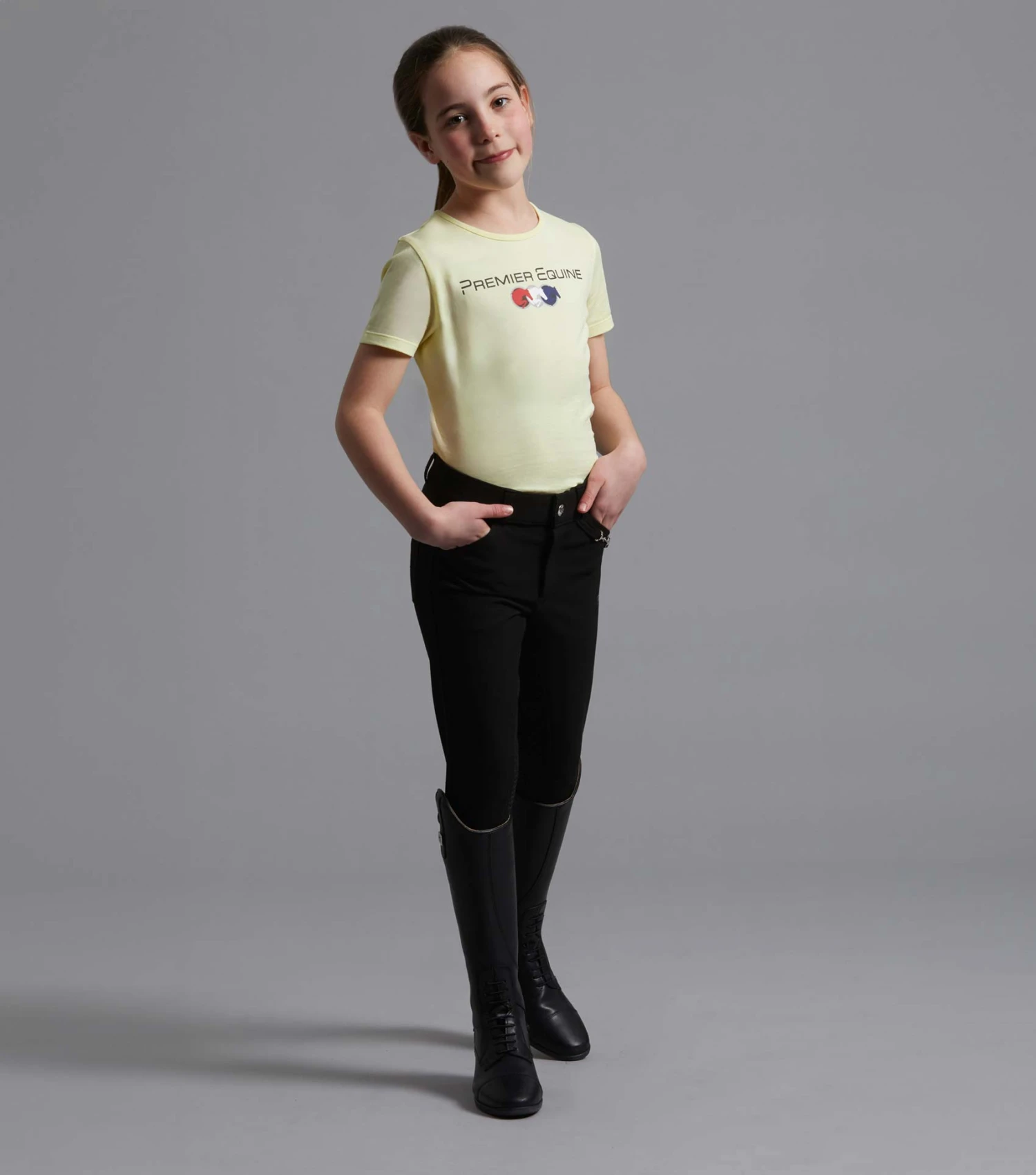 Chiaro Girls Cotton Riding T-Shirt 16 Chiaro Girls Cotton Riding T-Shirt - Image 14