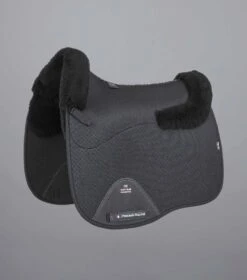 Close Contact Airtechnology Shockproof Wool Saddle Pad - Dressage Square 34 Close Contact Airtechnology Shockproof Wool Saddle Pad - Dressage Square -Premier Equine Close Contact Airtechnology Shockproof European Merino Wool Half Lined Dressage Square Black 1 f4e1b504 a6ff 48e5 8347 8565ca2a5183