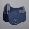 Close Contact Airtechnology Shockproof Wool Saddle Pad - Dressage Square 2 Close Contact Airtechnology Shockproof Wool Saddle Pad - Dressage Square -Premier Equine Close Contact Airtechnology Shockproof European Merino Wool Half Lined Dressage Square Navy 1