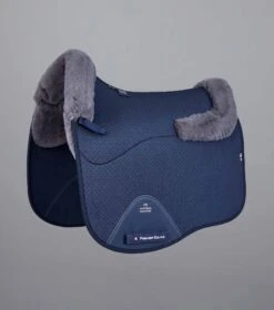 Close Contact Airtechnology Shockproof Wool Saddle Pad - Dressage Square