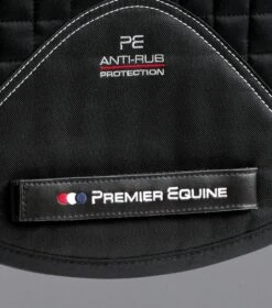 Close Contact Cotton Cross Country Saddle Pad -Premier Equine Close Contact Cotton Cross Country Pad Black 5