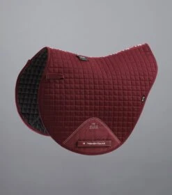 Close Contact Cotton Cross Country Saddle Pad -Premier Equine Close Contact Cotton Cross Country Pad Burgundy 1 f019c28b 92a5 4f11 b570 b29e033cca56