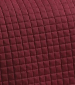 Close Contact Cotton Cross Country Saddle Pad -Premier Equine Close Contact Cotton Cross Country Pad Burgundy 4