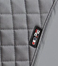 Close Contact Cotton Cross Country Saddle Pad -Premier Equine Close Contact Cotton Cross Country Pad Grey 2