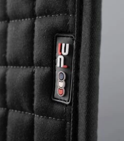 Close Contact Cotton Dressage Saddle Pad -Premier Equine Close Contact Cotton Dressage Pad Black 2 d0359b48 7ff2 437a b18f dc5dad3edfe0