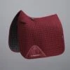Close Contact Cotton Dressage Saddle Pad 2 Close Contact Cotton Dressage Saddle Pad -Premier Equine Close Contact Cotton Dressage Pad Burgundy 1