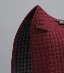 Close Contact Cotton Dressage Saddle Pad -Premier Equine Close Contact Cotton Dressage Pad Burgundy 3 adf4a248 596a 4fb6 a562 c087b420b49d
