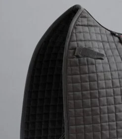 Close Contact Cotton Dressage Saddle Pad -Premier Equine Close Contact Cotton Dressage Pad Grey 3 ee4c3739 b1ca 4193 8e24 bacff732c629