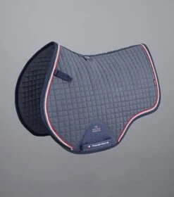 Close Contact European Cotton Saddle Pad - GP/Jump Square 28 Close Contact European Cotton Saddle Pad - GP/Jump Square -Premier Equine Close Contact European Cotton GPJump Square Grey 1 ad4b3388 67b9 4564 bc9b 423ce6d3075c